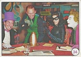 1966 A&BC Batman Bat Laffs #34 The Penguin, the Riddler, Catwoman and the Joker Front