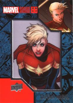 2017 Upper Deck Marvel Annual - Comic Patches #CP-1 Captain Marvel Front
