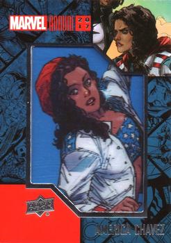 2017 Upper Deck Marvel Annual - Comic Patches #CP-23 America Chavez Front