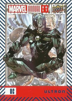 2017 Upper Deck Marvel Annual - Blue Foil #86 Ultron Front