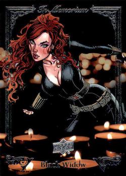 2017 Upper Deck Marvel Annual - In Memoriam #IM-1 Black Widow Front