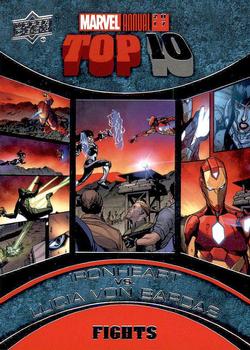 2017 Upper Deck Marvel Annual - Top 10 Fights #TF-6 Lucio / Ironheart Front