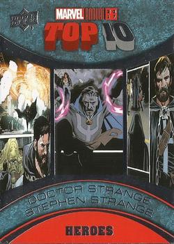 2017 Upper Deck Marvel Annual - Top 10 Heroes #TH-3 Doctor Strange Front