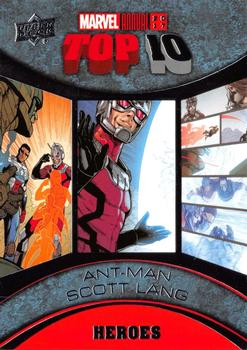 2017 Upper Deck Marvel Annual - Top 10 Heroes #TH-10 Ant-Man Front