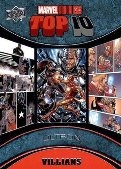 2017 Upper Deck Marvel Annual - Top 10 Villains #TV-8 Ultron Front