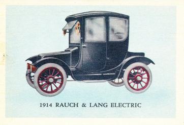 1959 Parkhurst Old Time Cars (V339-16) #47 1914 Rauch & Lang Electric Front
