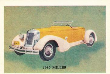 1959 Parkhurst Old Time Cars (V339-16) #60 1930 Miller Front