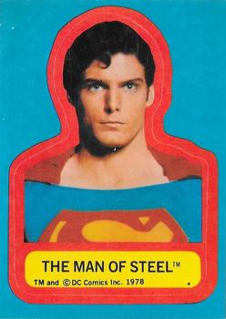 1978 O-Pee-Chee Superman: The Movie - Stickers #NNO The Man of Steel Front