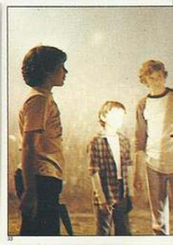 1982 O-Pee-Chee E.T. The Extraterrestrial Album Stickers #33 All the kids with Elliott (left) Front