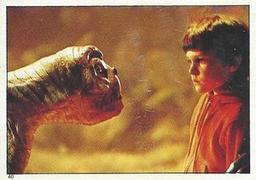 1982 O-Pee-Chee E.T. The Extraterrestrial Album Stickers #40 Face to face Front