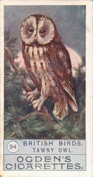 1909 Ogden's British Birds 2nd Series #94 Tawny Owl Front