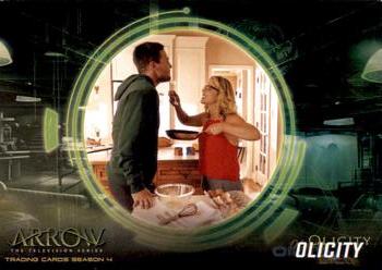 2017 Cryptozoic Arrow Season 4 - Olicity #OF1 Olicity Front