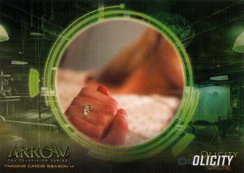 2017 Cryptozoic Arrow Season 4 - Olicity #OF5 Olicity Front