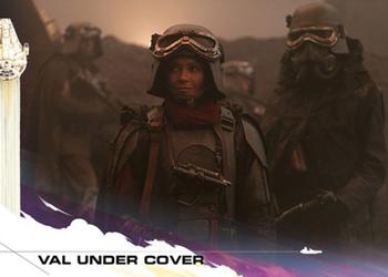 2018 Topps Countdown to Solo: A Star Wars Story #8 Val Under Cover Front
