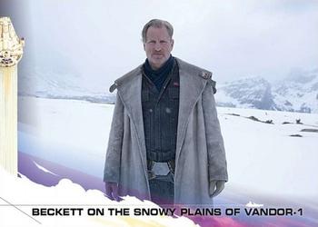 2018 Topps Countdown to Solo: A Star Wars Story #16 Beckett on the Snowy Plains of Vandor-1 Front