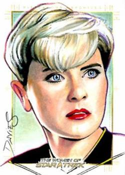 2017 Rittenhouse Women of Star Trek 50th Anniversary - Sketches #NNO Jason Davies Front