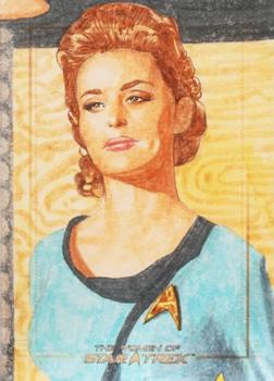 2017 Rittenhouse Women of Star Trek 50th Anniversary - Sketches #NNO Roy Cover Front