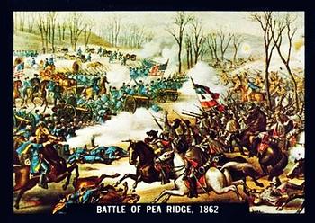 1961 Rosan U.S. Army in Action (W528-2) #1 Battle Of Pea Ridge 1862 Front