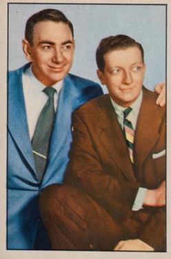 1952 Bowman Television and Radio Stars of NBC (R701-14) #2 Bob Elliot / Ray Goulding Front