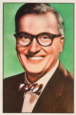1952 Bowman Television and Radio Stars of NBC (R701-14) #11 Dave Garroway Front