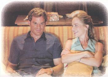2009 Breygent Dexter Seasons 1 and 2 - Dexter's Relationships #DR1 Dexter and Rita Front
