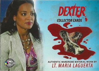 2009 Breygent Dexter Seasons 1 and 2 - Costumes #DC16 Lt. Maria LaGuerta Front