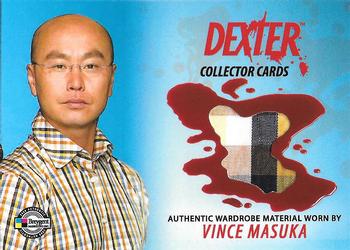2009 Breygent Dexter Seasons 1 and 2 - Costumes #DC20 Vince Masuka Front