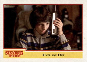 2018 Topps Stranger Things #13 Over and Out Front