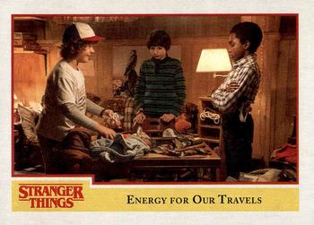 2018 Topps Stranger Things #35 Energy for Our Travels Front