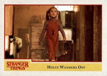 2018 Topps Stranger Things #42 Holly Wanders Off Front