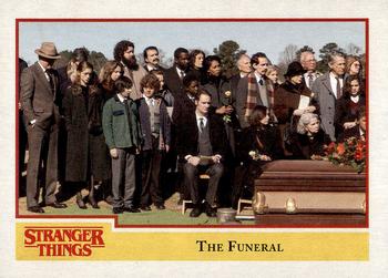 2018 Topps Stranger Things #60 The Funeral Front