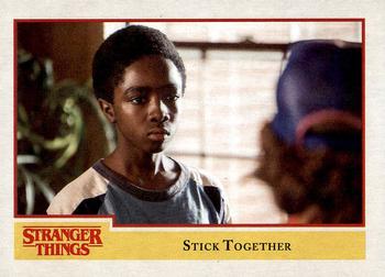 2018 Topps Stranger Things #73 Stick Together Front