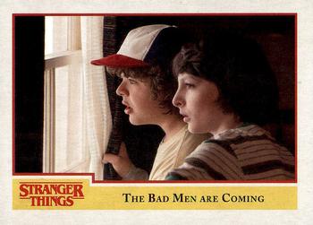 2018 Topps Stranger Things #83 The Bad Men are Coming Front