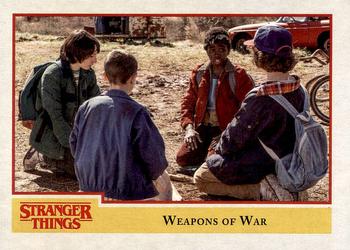 2018 Topps Stranger Things #86 Weapons of War Front