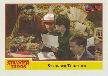 2018 Topps Stranger Things #NNO NY ComicCon Promo Front