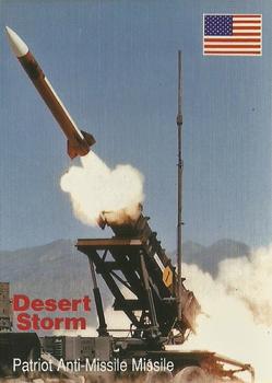 1991 DSI Desert Storm Weapons & Specifications #1 Patriot Surface-To-Air Anti-Missile Missile Front