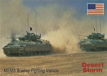 1991 DSI Desert Storm Weapons & Specifications #14 M2/M3 Bradley Fighting Vehicle Front