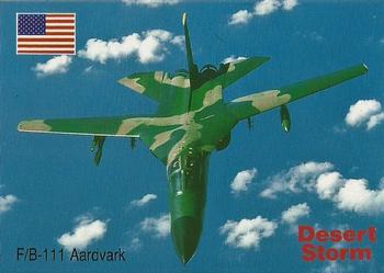 1991 DSI Desert Storm Weapons & Specifications #17 F/B-111 Aardvark Front