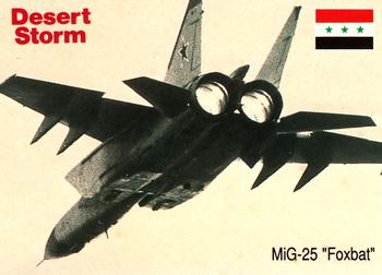 1991 DSI Desert Storm Weapons & Specifications #27 MiG-25 
