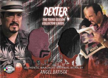 2010 Breygent Dexter Season 3 - Costumes #D3-C13 Angel Batista Front