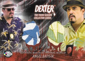 2010 Breygent Dexter Season 3 - Costumes #D3-C14 Angel Batista Front