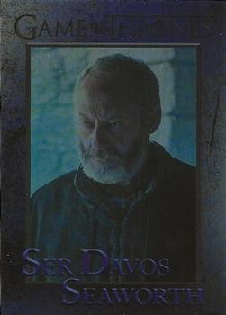 2017 Rittenhouse Game of Thrones Season 6 - Foil #38 Ser Davos Seaworth Front