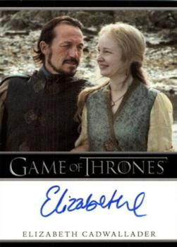 2017 Rittenhouse Game of Thrones Season 6 - Autographs Bordered #NNO Elizabeth Cadwallader Front