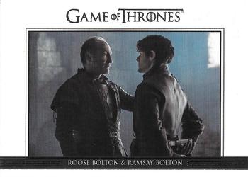 2017 Rittenhouse Game of Thrones Season 6 - Relationships #DL36 Roose Bolton / Ramsay Bolton Front