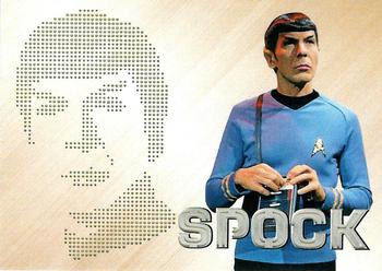 2017 Rittenhouse Star Trek 50th Anniversary - Phaser Cut #PC2 Spock Front
