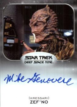2017 Rittenhouse Star Trek 50th Anniversary - Autographs Alien Expansion #NNO Mike Genovese Front