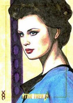 2017 Rittenhouse Star Trek 50th Anniversary - Sketches #NNO Veronica O’Connell Front