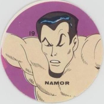 1983 Ovaltine Marvel Super Heroes Stickers (Mexico) #19 Namor Front