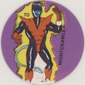 1983 Ovaltine Marvel Super Heroes Stickers (Mexico) #70 Nightcrawler Front