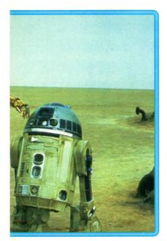 1996 SkyBox Star Wars Stickers #3 C-3PO & R2D2 (Right) Front